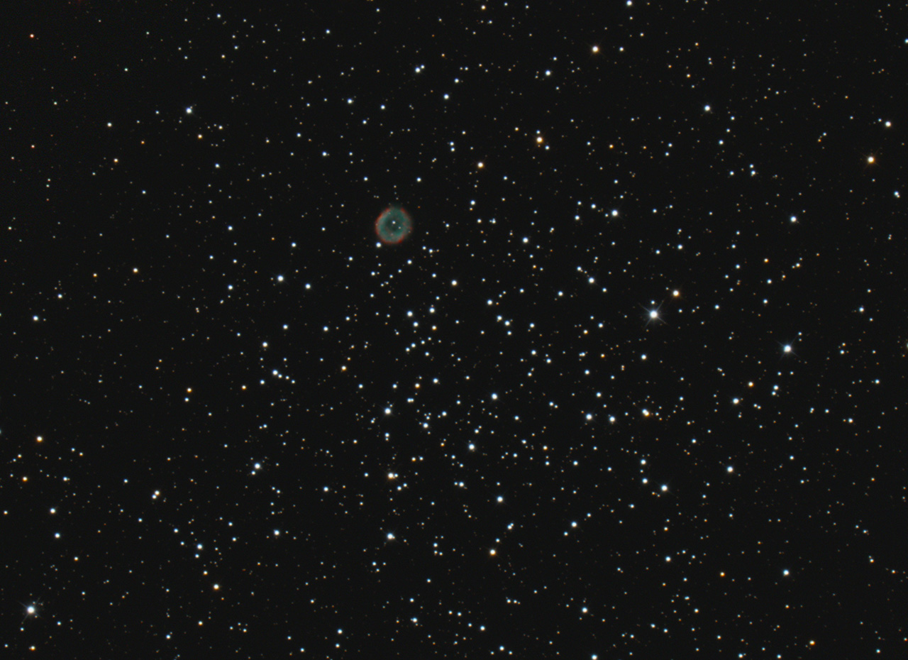 M46+ NGC2438 M 46, NGC 2438