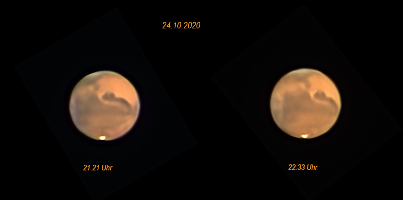 Mars am 24.10.2020 