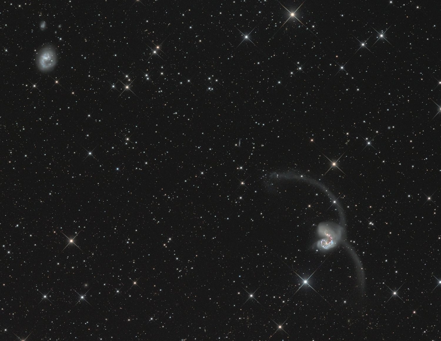 NGC 4038, NGC 4027, 4027A NGC 4038, NGC 4027