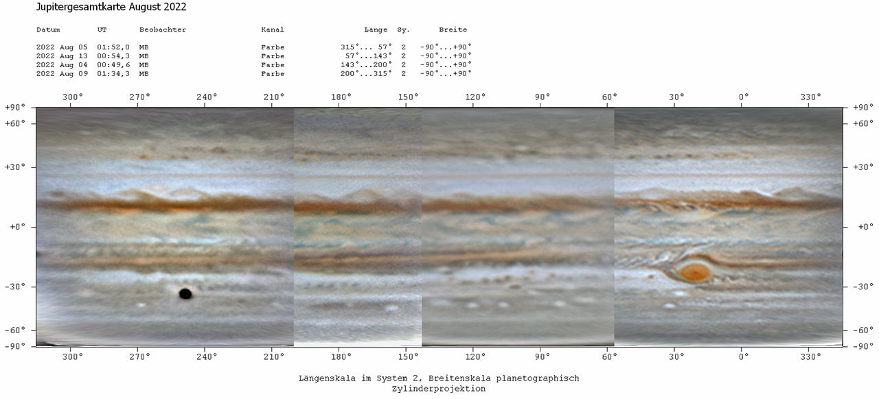 Gesamtkarte Jupiter 4.8.-13.8.2022 