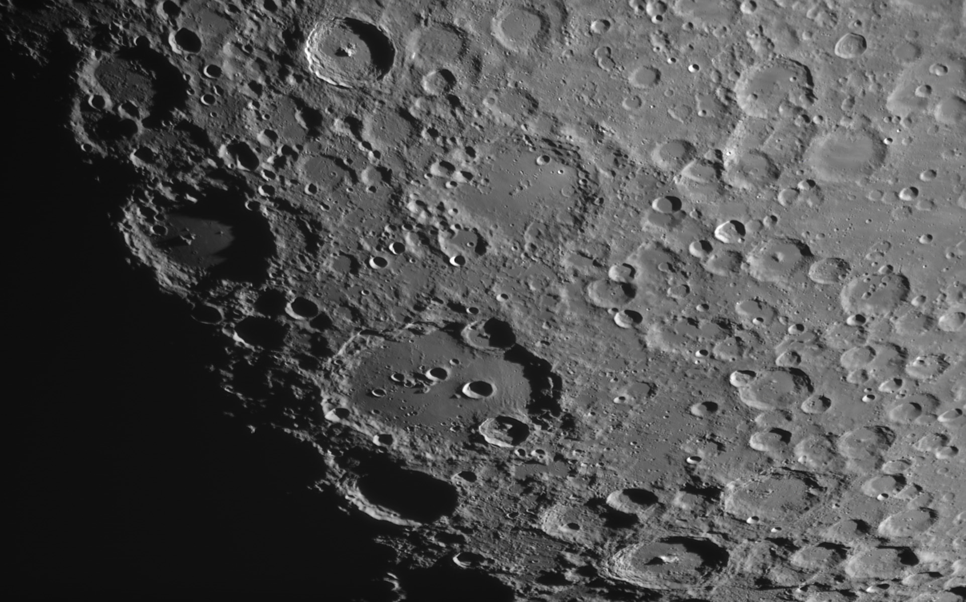 Mond - Tycho und Clavius 