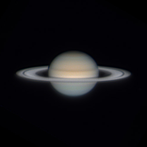 Saturn am 11.8.2023 
