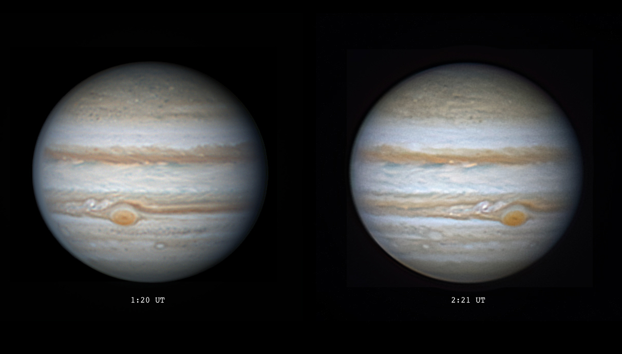 Jupiter am 19.8.2023  