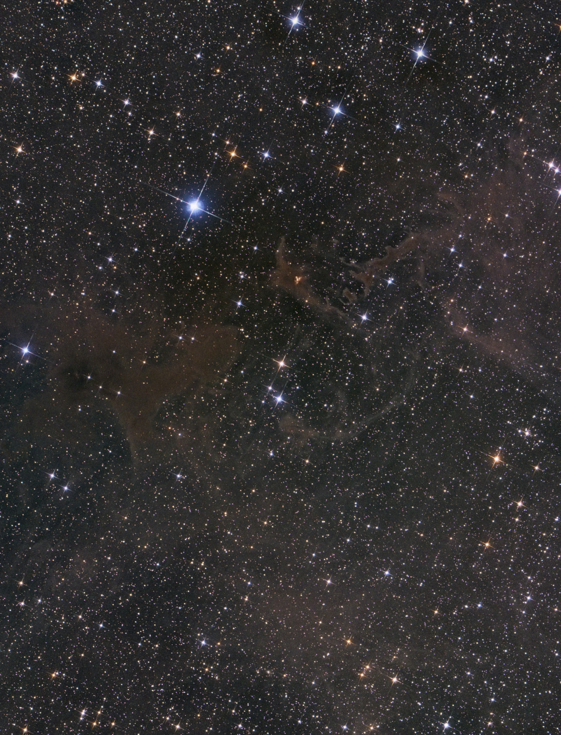 LBN 552, 550, 555 im Cepheus LBN 550, LBN 552, LBN 555