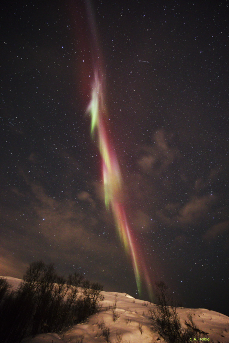 Polarlicht über Brensholmen 2 