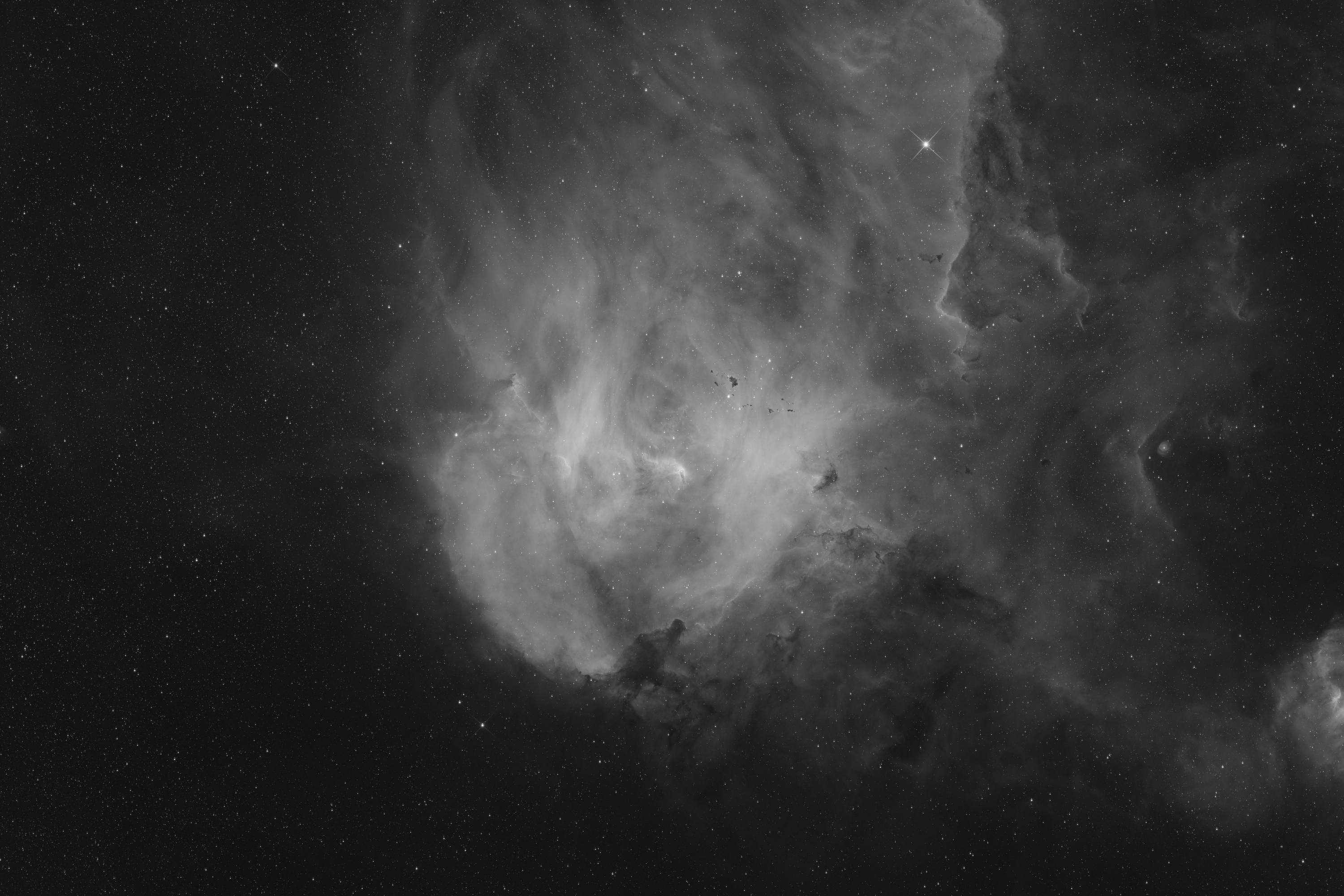 Running Chicken in H-Alpha IC 2948