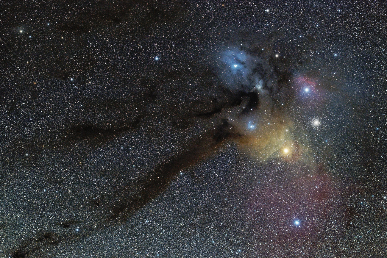 Antaresregion M 4, IC 4604, vdB 107