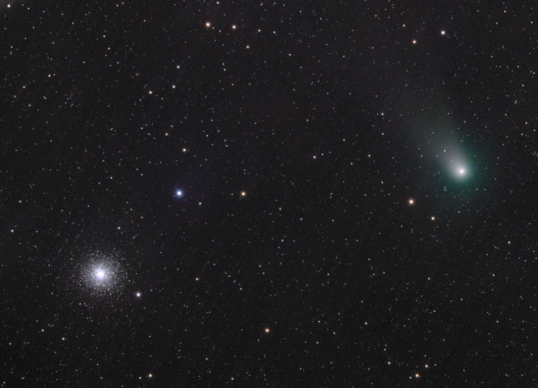 Komet Garradd bei M15 M 15