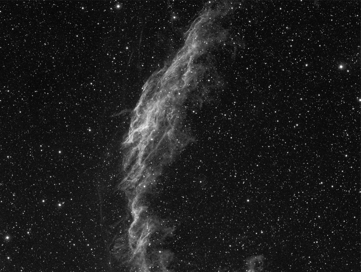 Ausschnitt vom Cirrusnebel NGC 6995