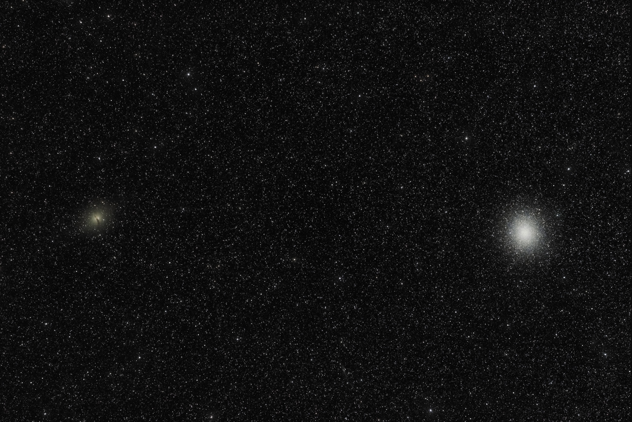  Centaurus A und Omega Centauri NGC 5128, NGC 5139