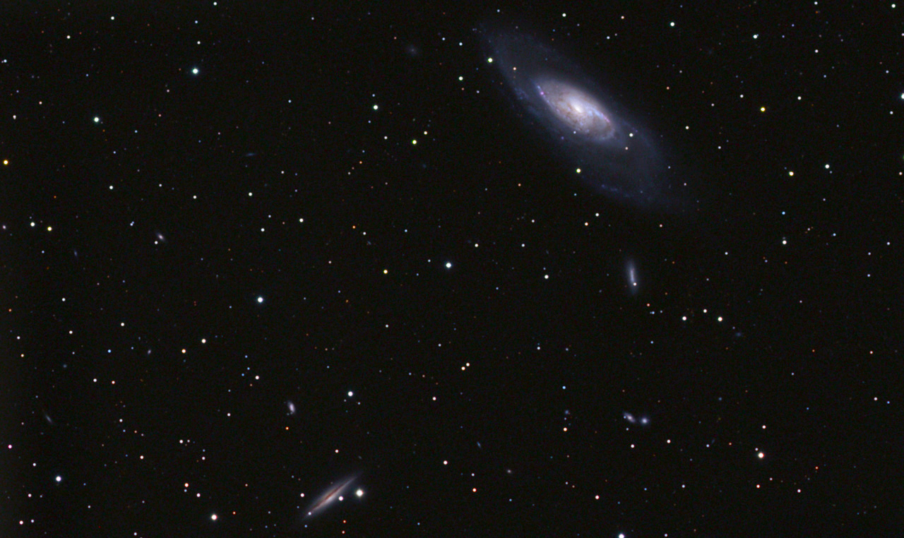 M106 +NGC4217 M 106, NGC 4217
