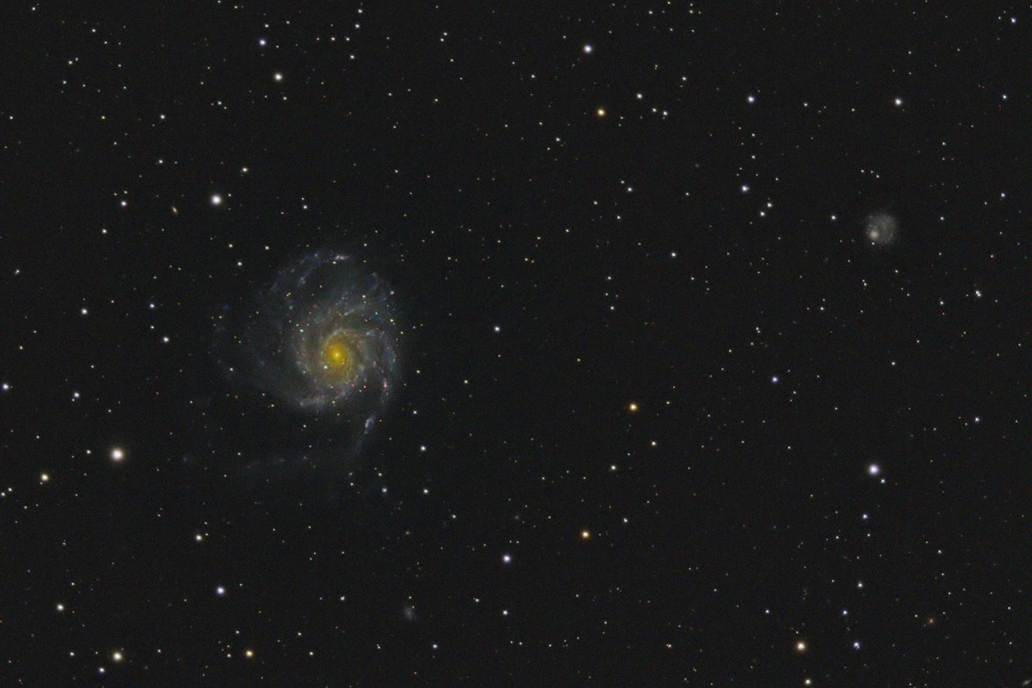 M101 - Pinwheelgalaxie - Crop M 101