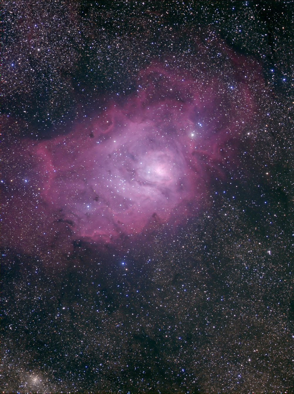 M8 und NGC 6544 auf la Palma NGC 6544, M 8