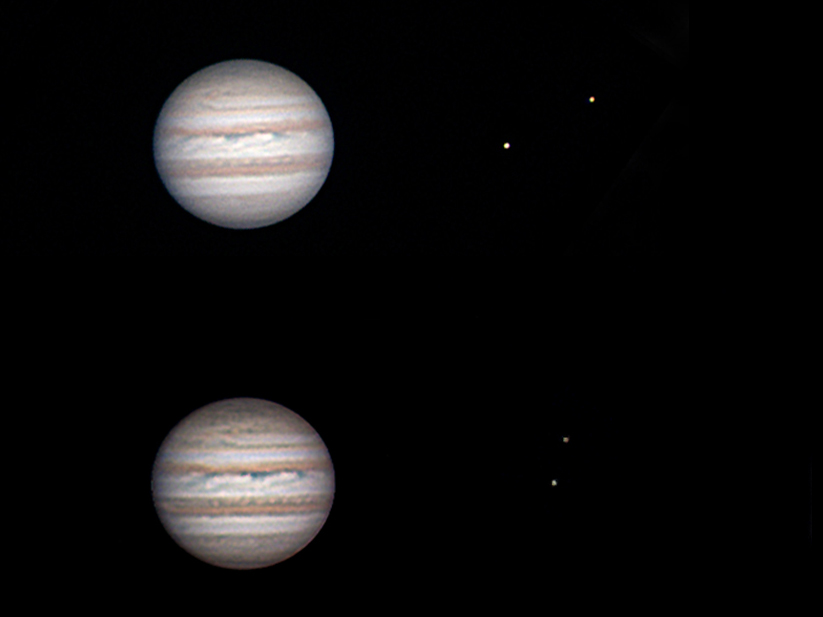 Jupiter mit Io und Europa 