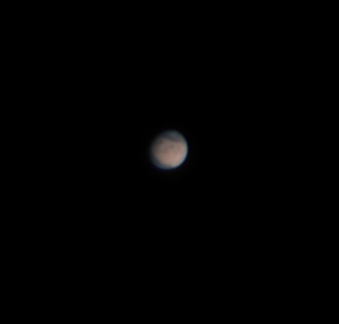 Mars am 8.6.2014 