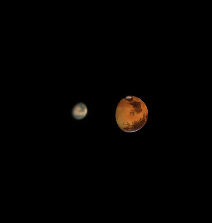 Mars am 22.6.2014 