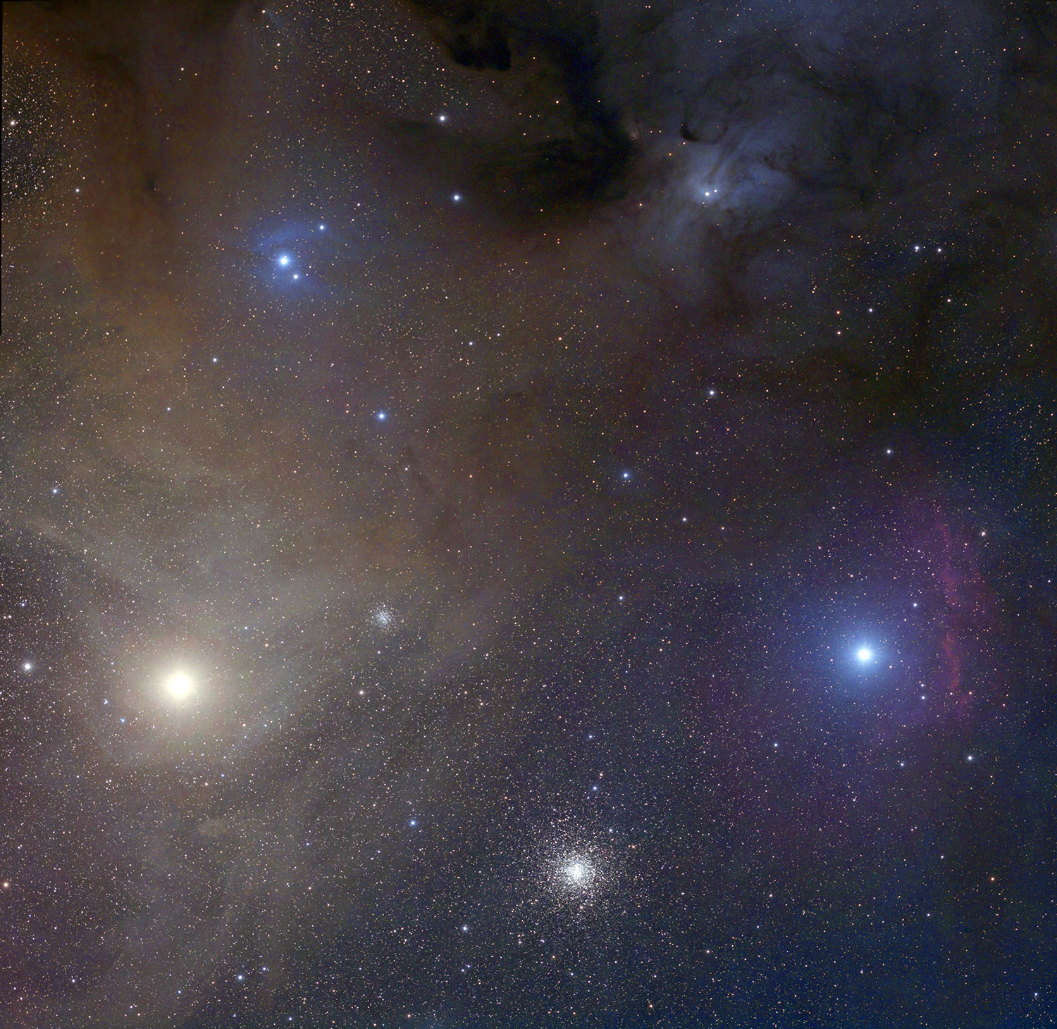 Antares-Region M 4, NGC 6144, IC 4603