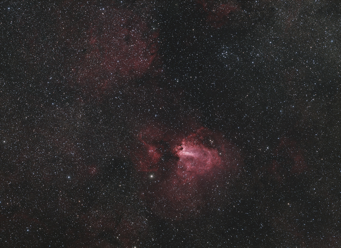 M 17 und IC 4701 M 17, IC 4701
