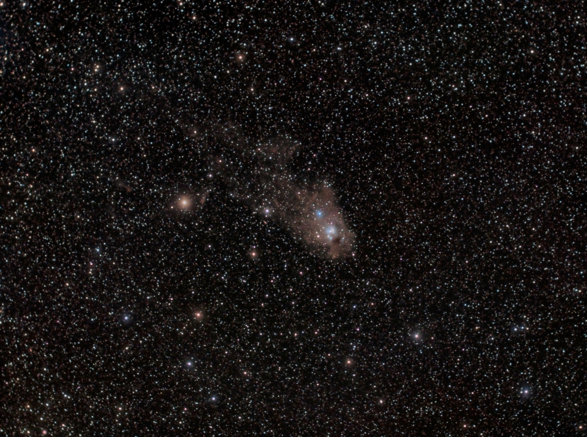 CG 12: Kometare Globule im Centaurus NGC 5356