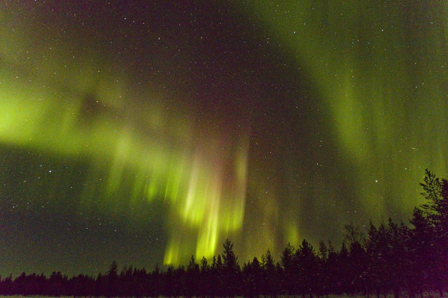 Polarlicht aus Finnland 