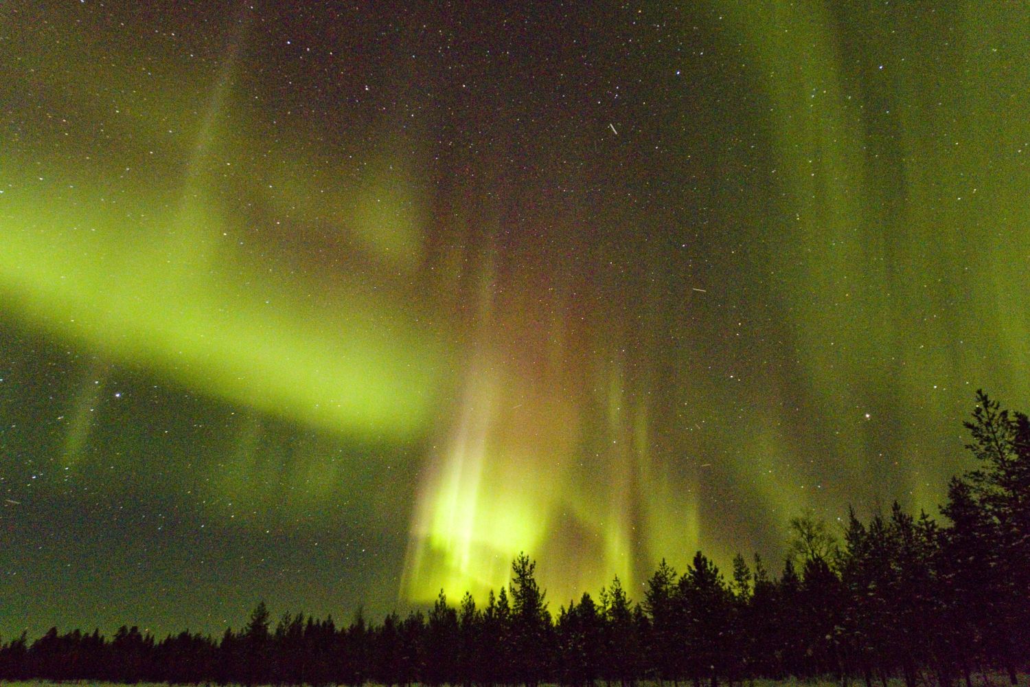 Polarlicht aus Finnland 