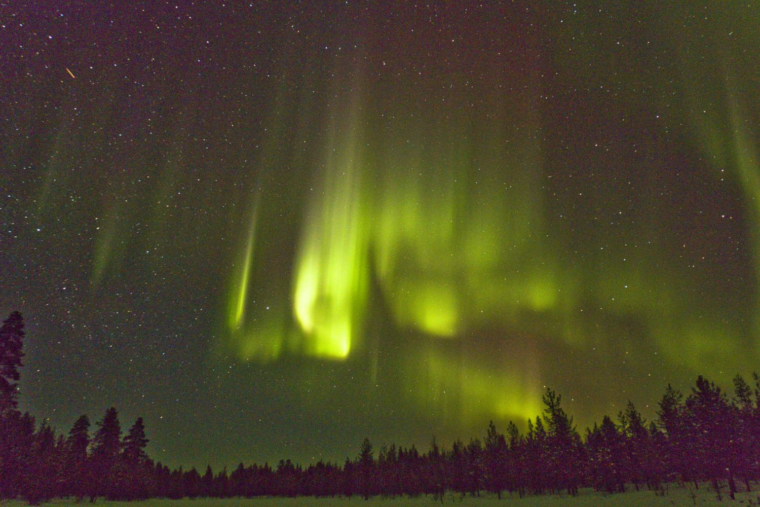 Polarlicht aus Finnland 