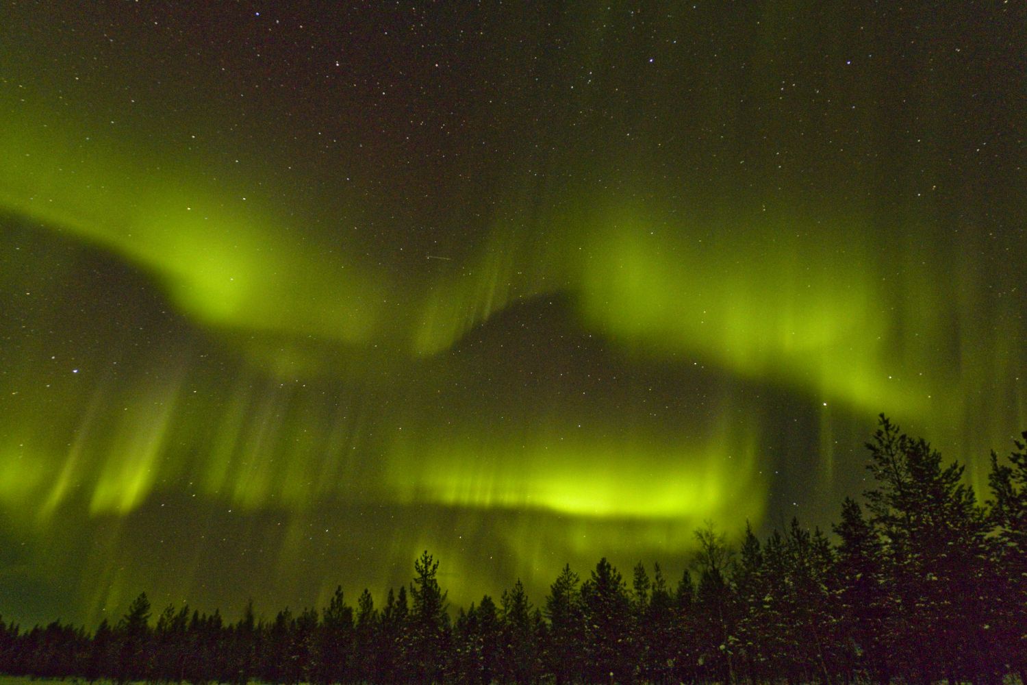 Polarlicht aus Finnland 