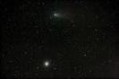 Comet 73P/Schwassmann-Wachmann 3 at Messier 13