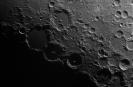 Mond mit Krater Albategenius & Arzachel