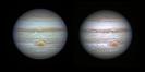 Jupiter 4.10.2022 Vergleich Farbe vs RBG mit SW-Chip