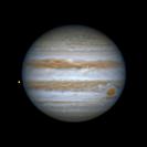 Jupiter mit Mond Europa 18.1.2026