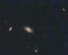 M82, M81 etc. in Erlangen bei Mondlicht