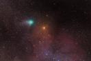 Komet Jacques bei IC1396 am 30.8.14