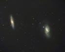 M65 und M66 im Leo-Triplett