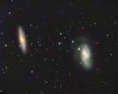 M65 und M66 im Leo-Triplett
